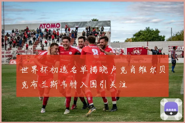 世界杯初选名单揭晓卢克肖维尔贝克布兰斯韦特入围引关注